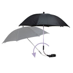 Stroller Parasol Umbrella – UPF 50+ (Black)