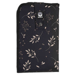 3-in-1 Changing Pack – Romantic Leaves Black