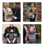 Urban Comfort Ergonomic Baby Carrier – Black