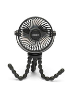 Deluxe Stroller Fan – 360° Flexible Clip-On