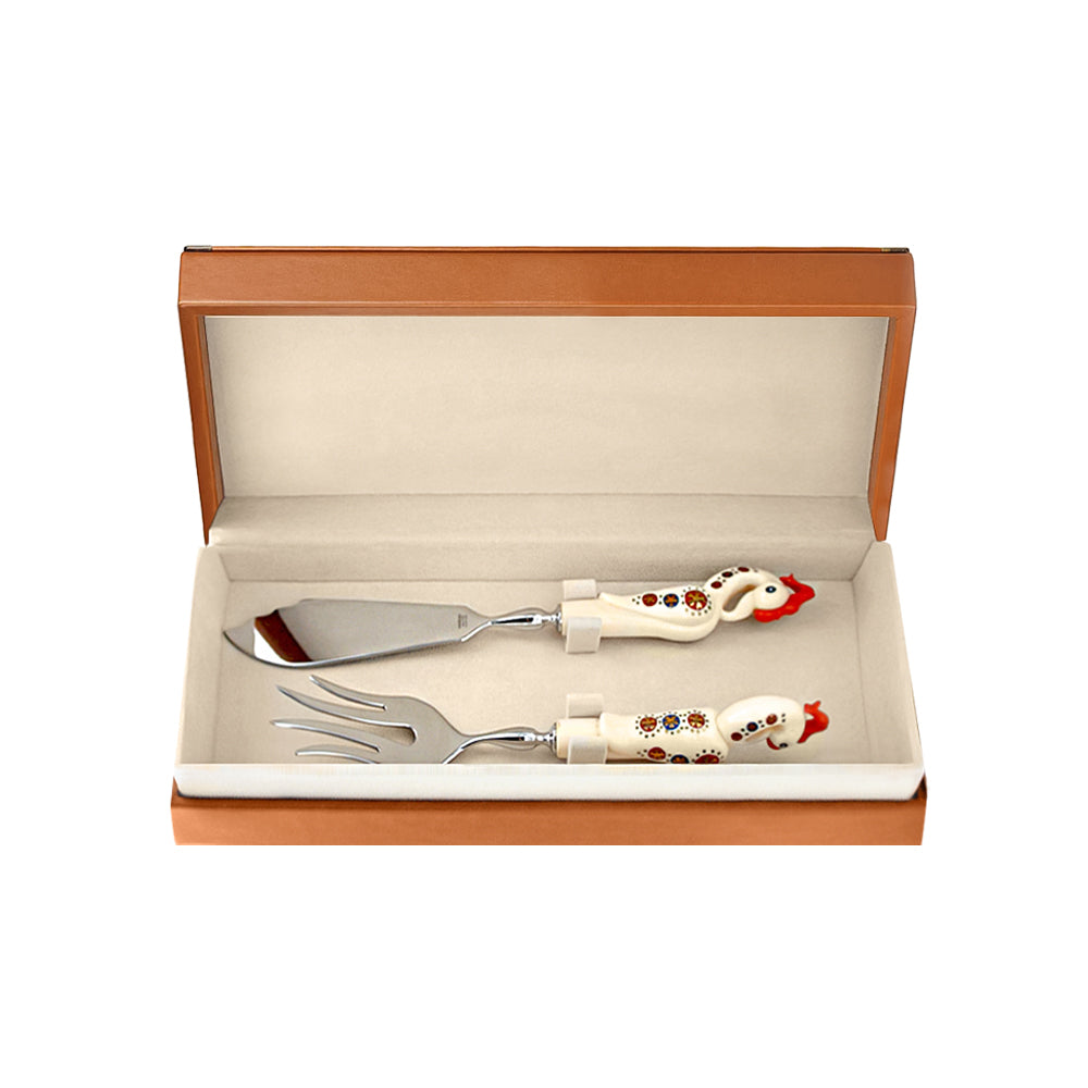Cake Serving Set - Beige