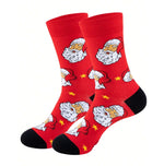 Noxxiez Soxxiez Santa Stars Socks