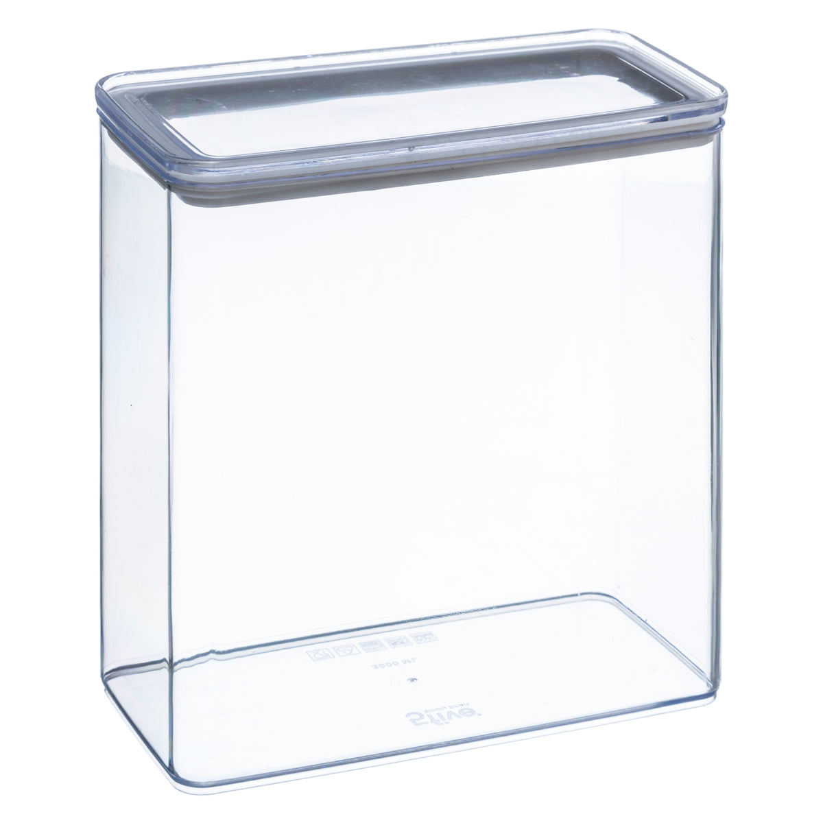 Box Rect Plastic Storage - 3000ml
