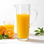 ELEGANT GLASS JUG – H28 CM