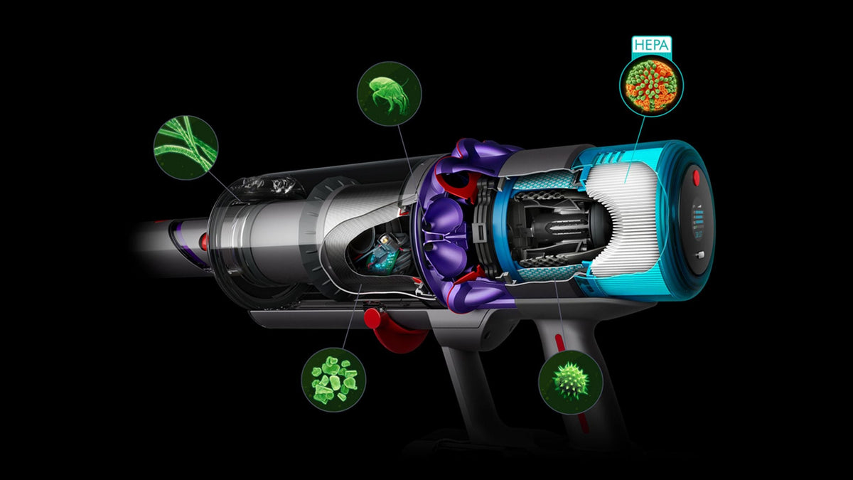 Dyson Gen5detect™ Absolute Cordless Vacuum Cleaner (Iron/Purple)