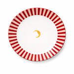 Handmade Porcelain Dessert Plate 21 cm Heart Design