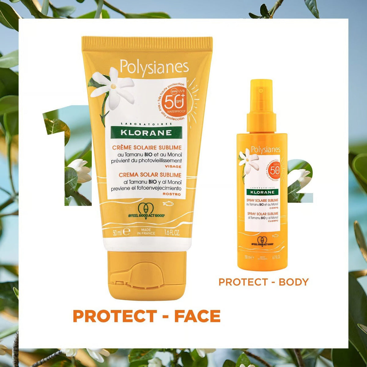 Klorane Polysiane Sun Cream Spf 50-5