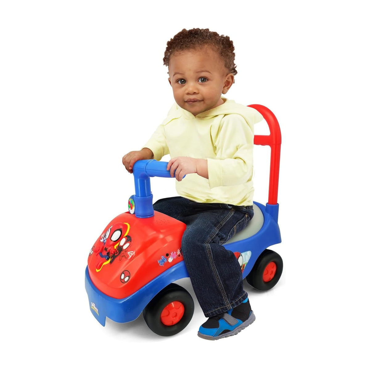 Kiddieland Light & Sound Spidey Team Activity Ride On