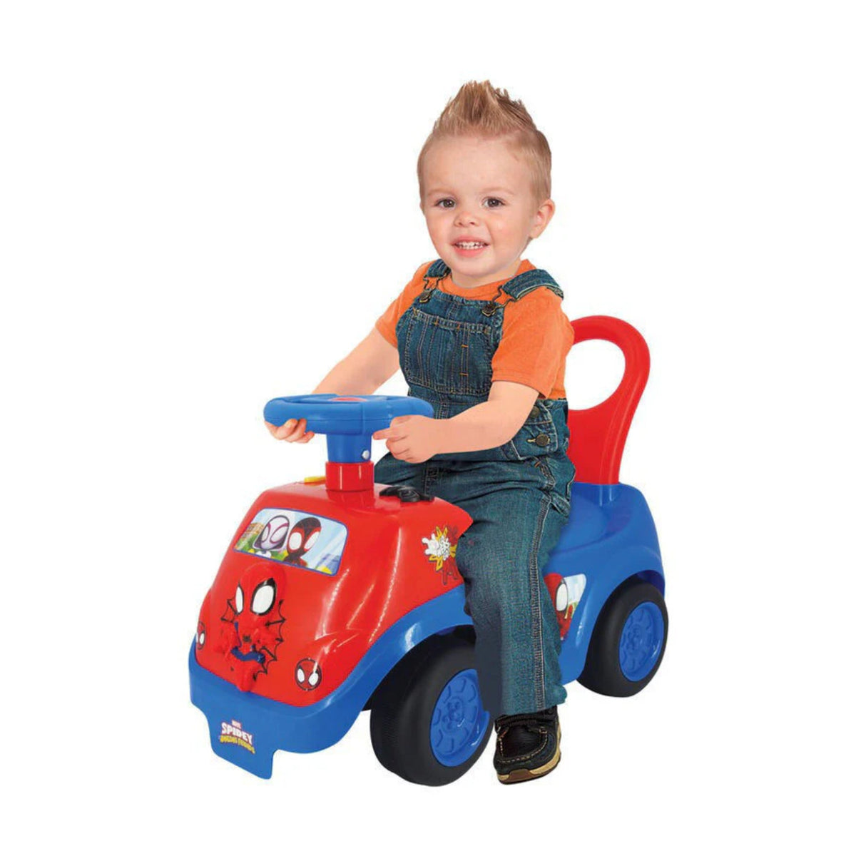 Kiddieland Light & Sound Spidey Team Activity Ride On