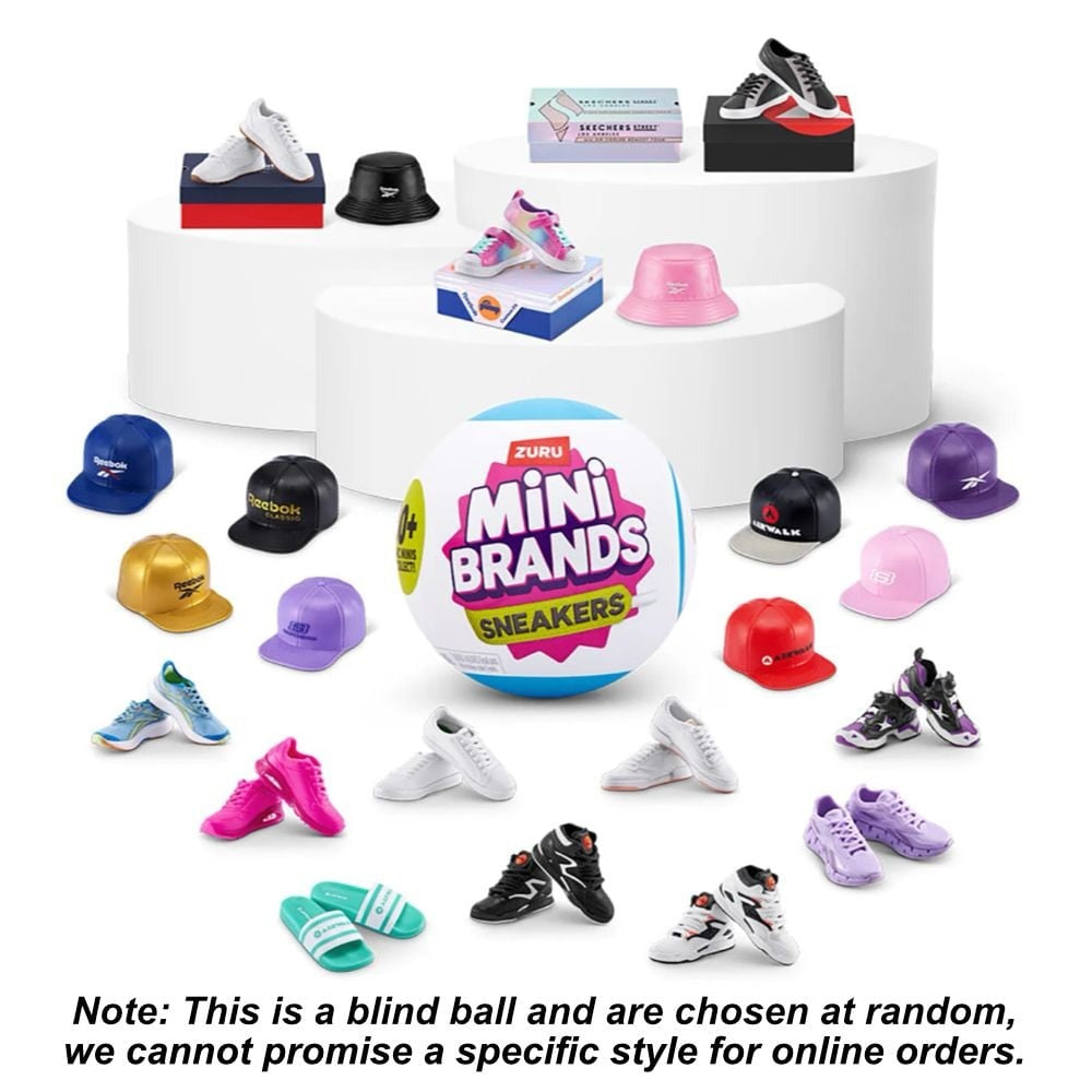 ZURU 5 Surprise Blind Ball Mini Brands Sneakers