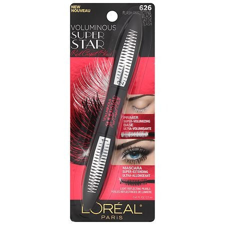 L'Oreal Paris Voluminous Superstar Red Carpet Extra Mascara Black | Savonera Lebanon