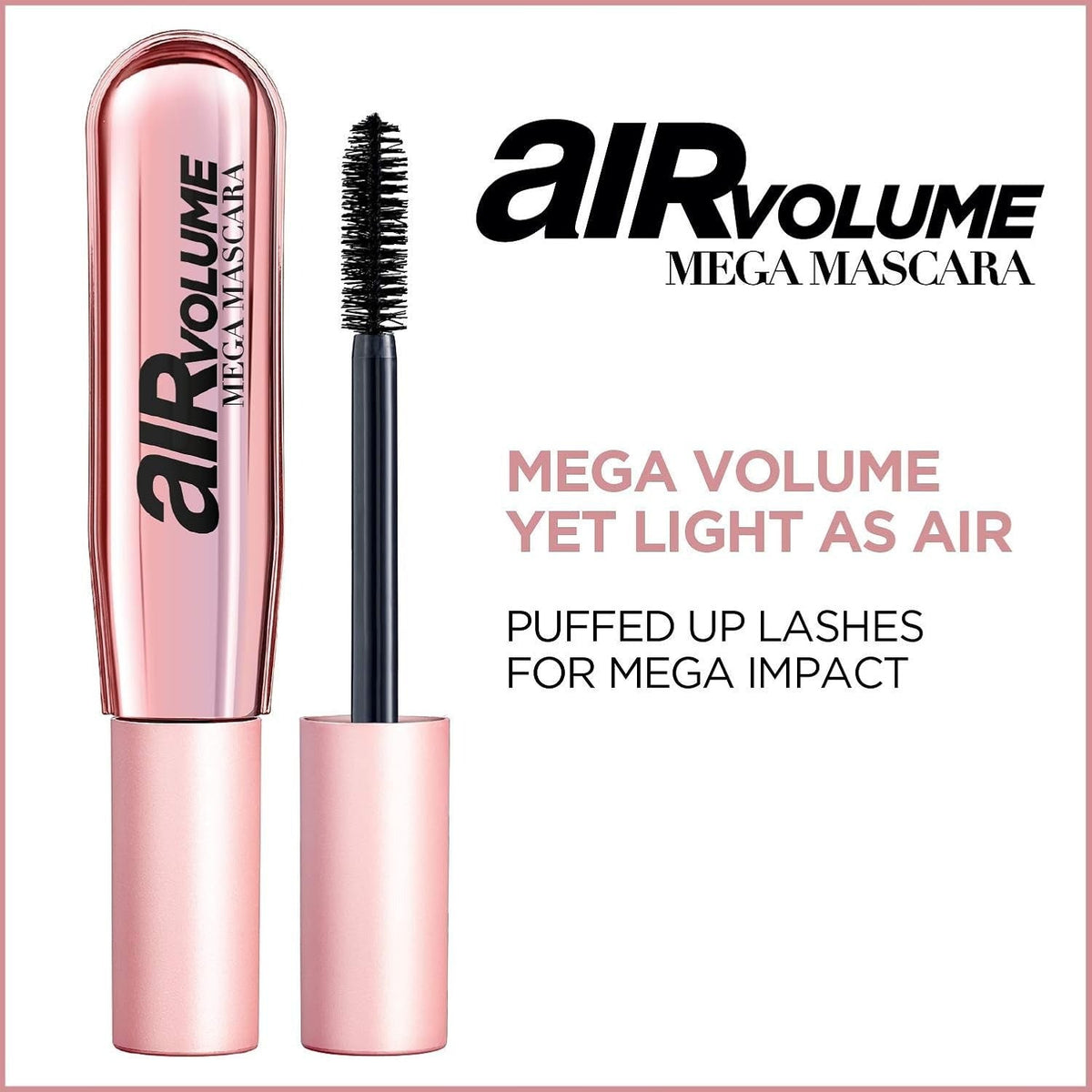 L'Oreal Paris Air Volume Mega Mascara-Blackest Black | Savonera Lebanon
