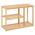 Bamboo Shoe Rack for 8 Pairs