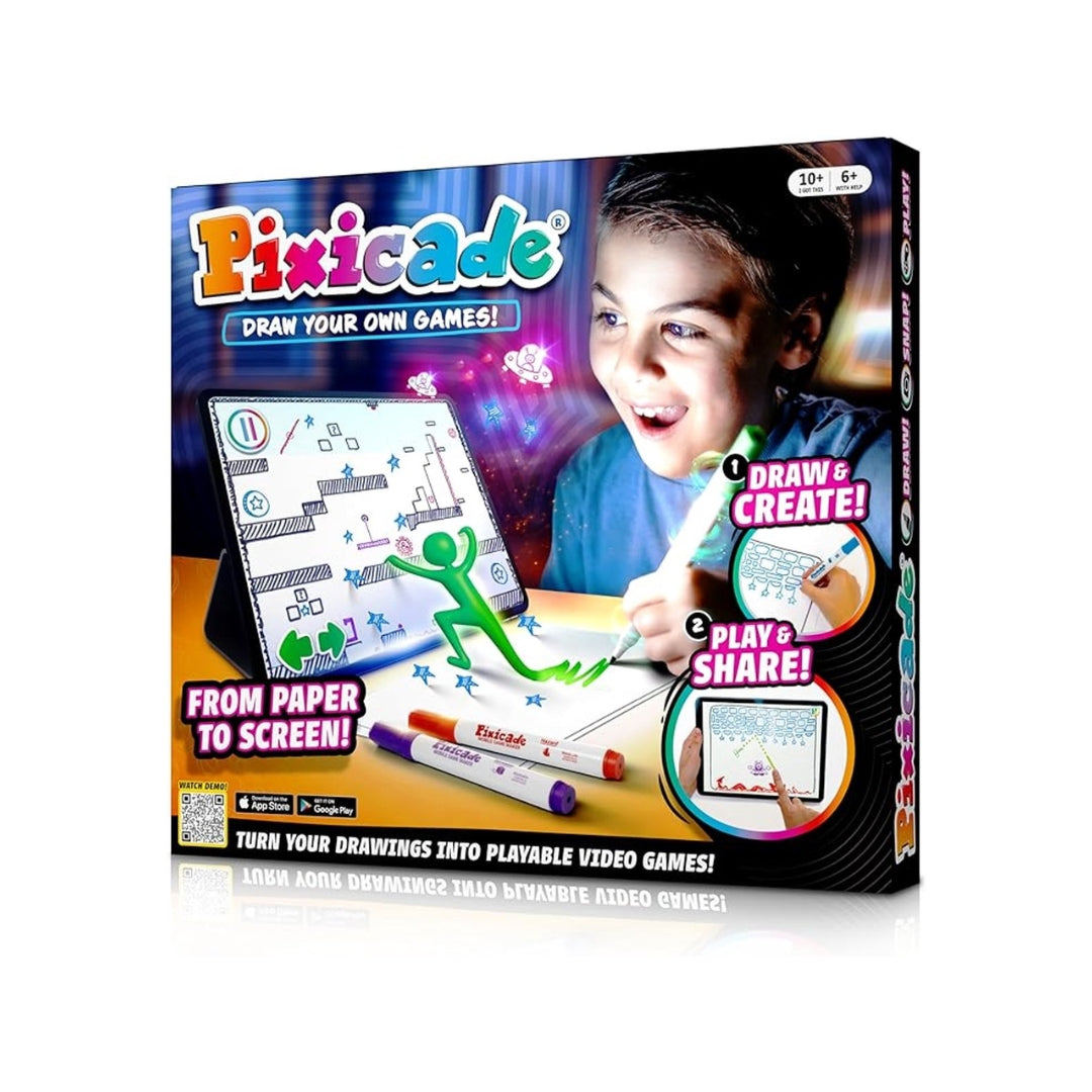 Pixicade Draw & Play Screen