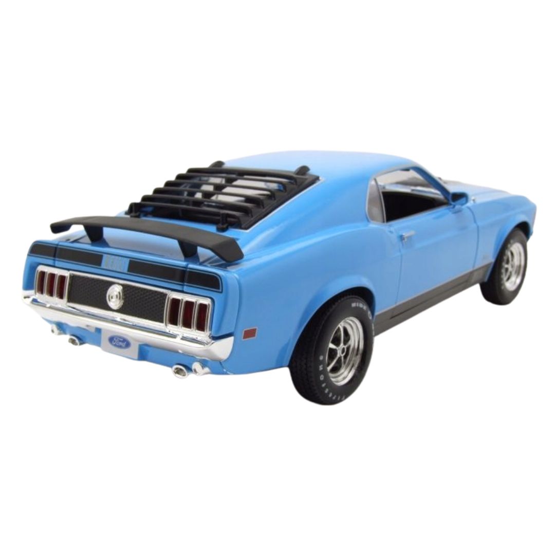 Maisto Blue Ford Mustang Mach 1 1970 Blue