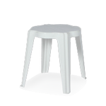 Oriental Coffee Table - Round Plastic Side Table