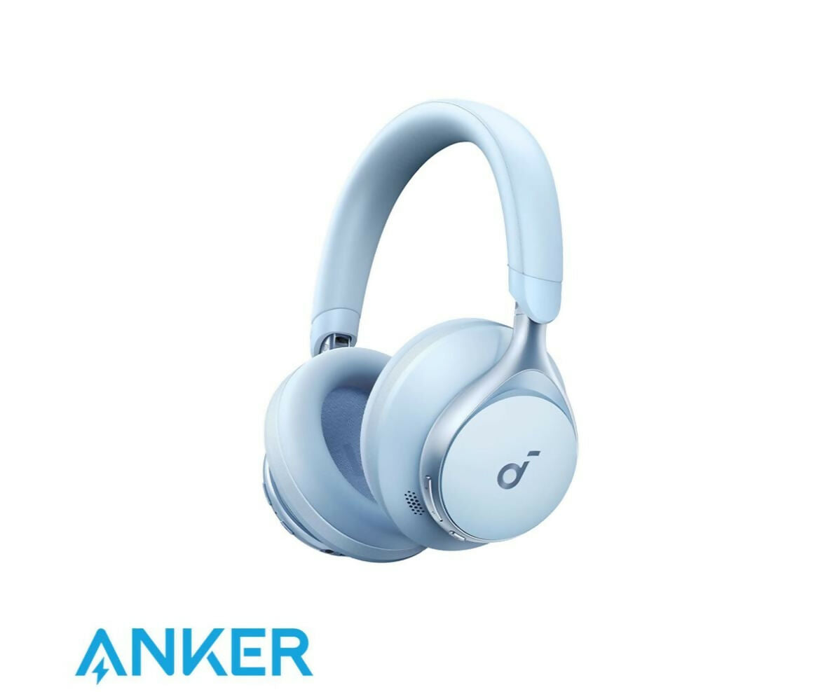 Soundcore by Anker, Space One, Active Noise Cancelling Headphones - Blue