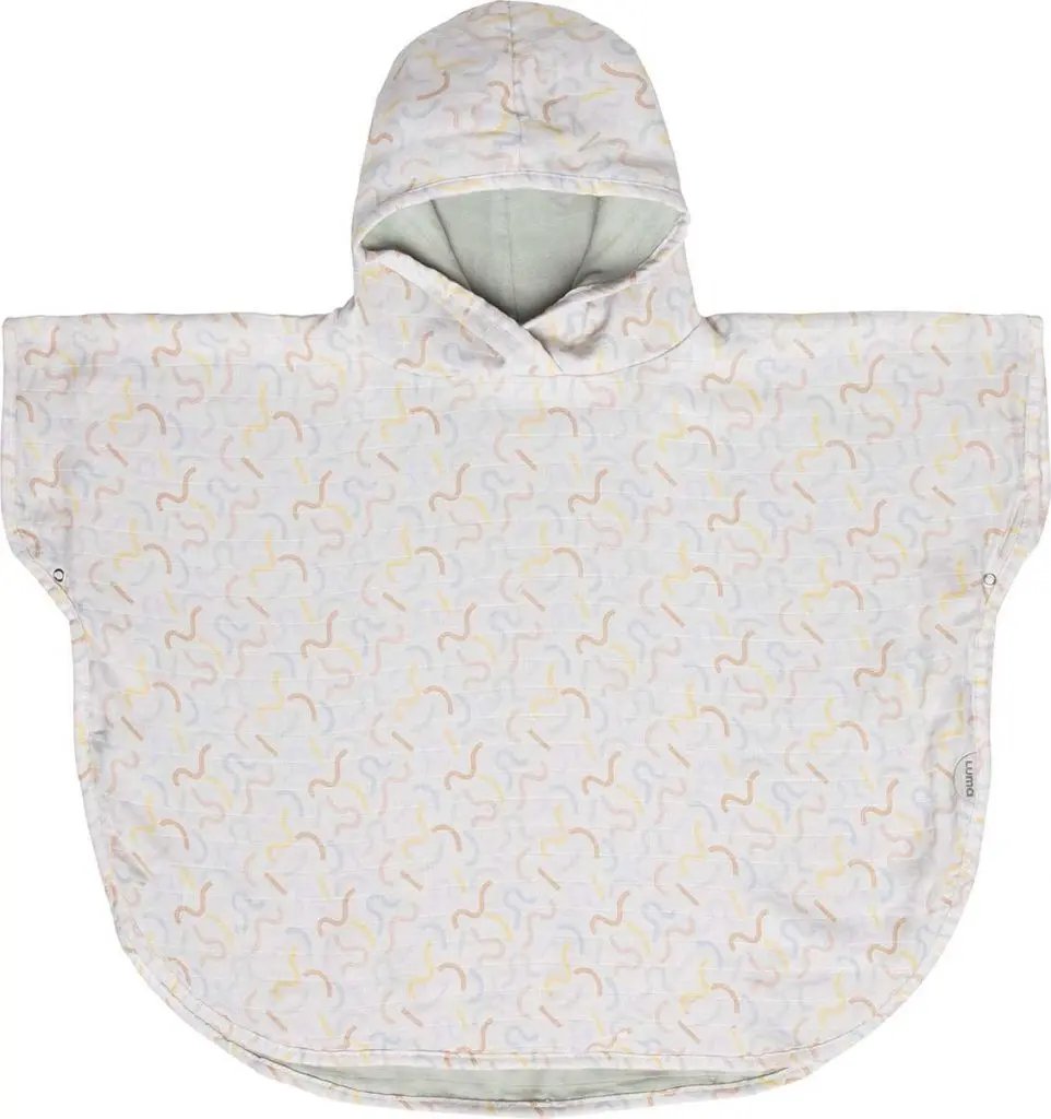 Luma Hydrophilic Bath Poncho – Multi Lines