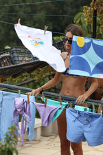 Surf & Beach Shorts - Blue Celeste