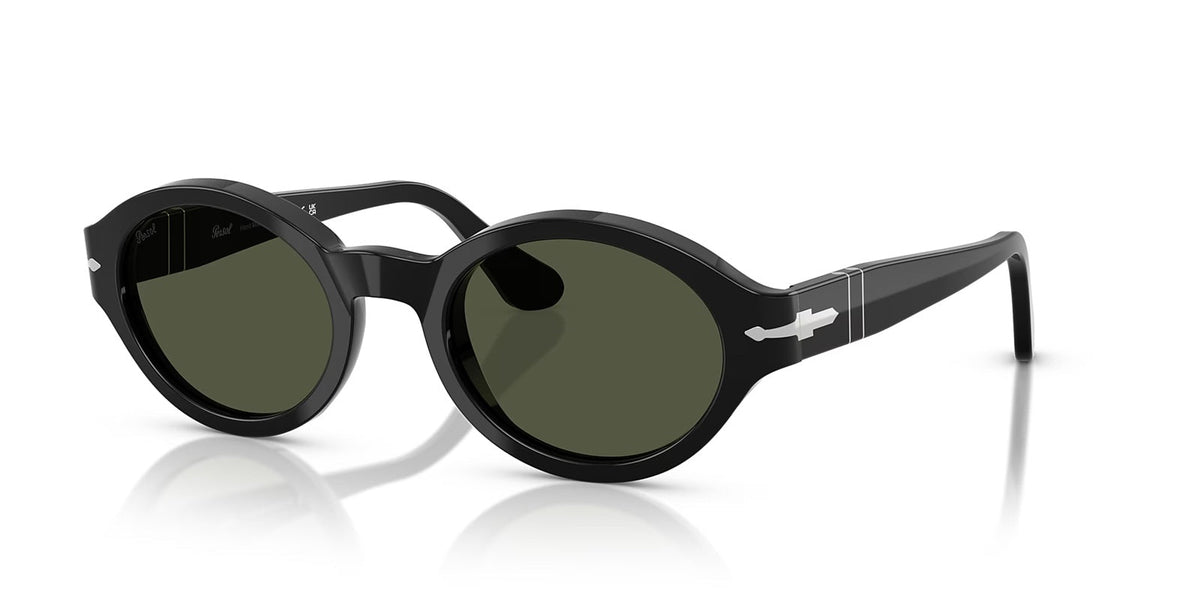 Black sunglasses on a white background