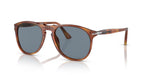 Havana sunglasses with reflective lenses on a white background