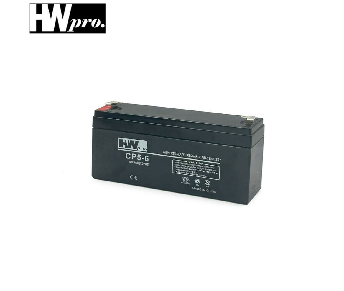 Lead Acid Battery | 6V 5Ah | 169x70x35mm | HW