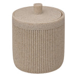 Cotton Pot Ardoise Onyx - Stylish Polyresin Jar