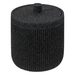 Cotton Pot Ardoise Onyx - Stylish Polyresin Jar