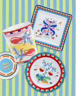 Cup With Lid/Saucer Libra - Porcelain Zodiac Vibe Ø9cm H12cm