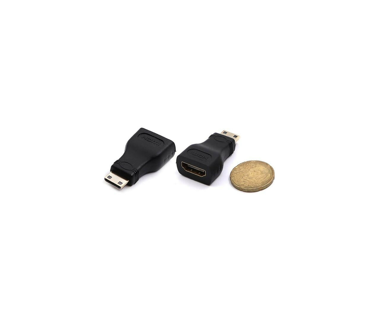 Computer Cable Adapter | Mini HDMI Male - HDMI Female | Plug