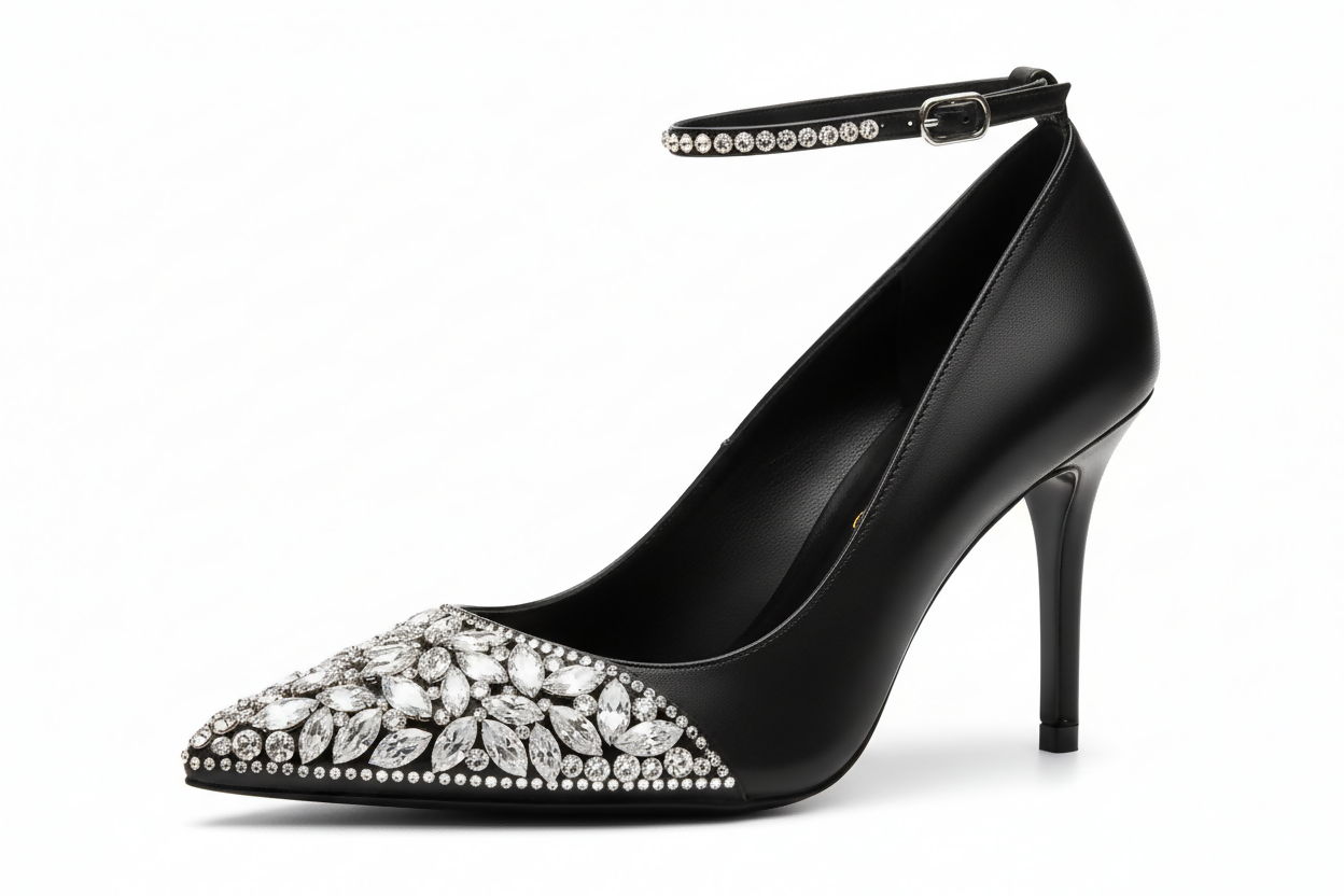 womens diamond toe heel