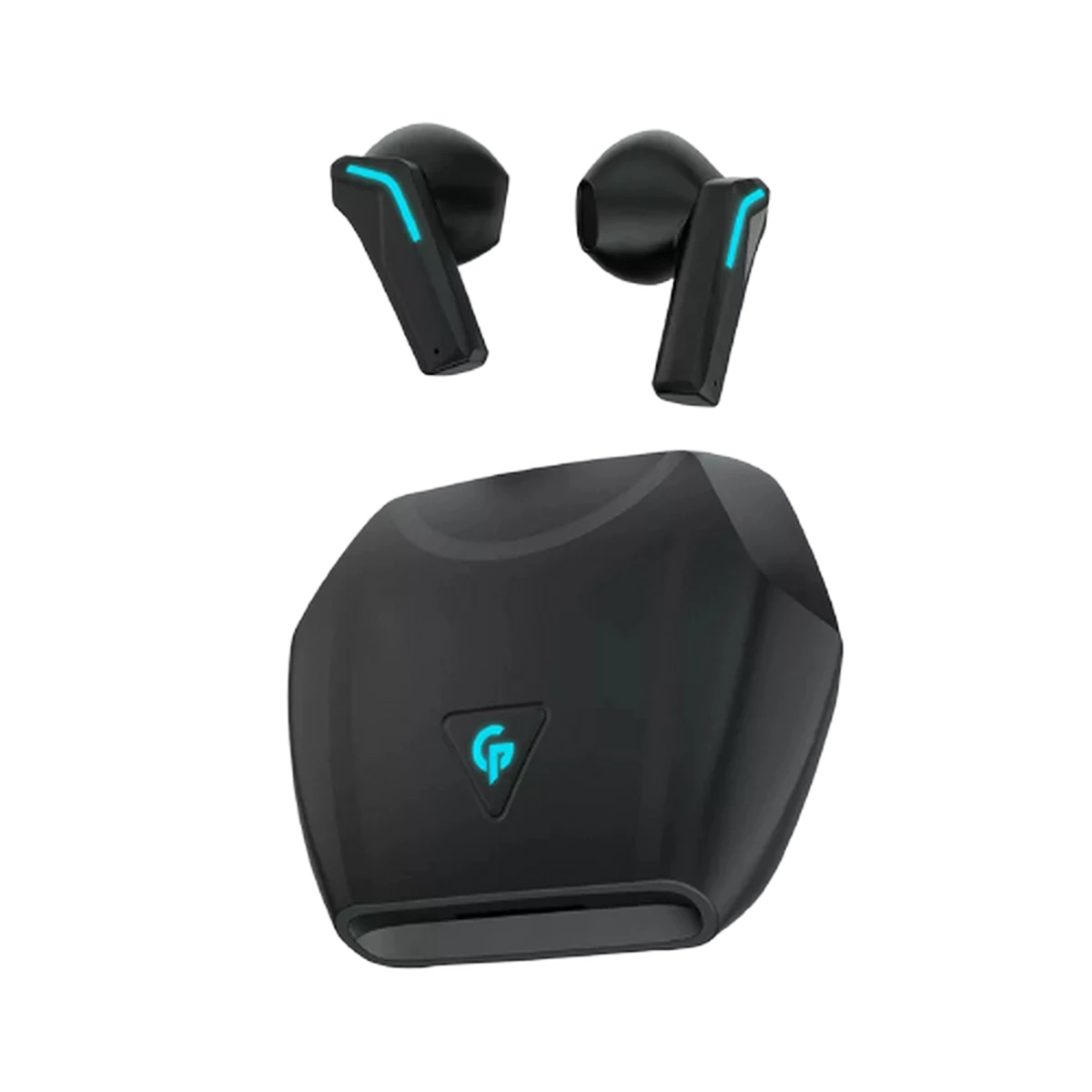 Porodo (PDX415-BK) Wireless Waterproof In-Ear Gaming EarPlugs - Microphone & Volume Control - Black