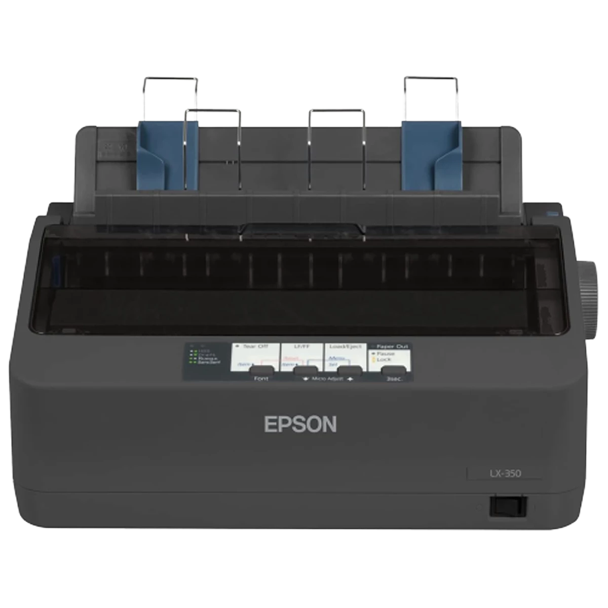 Epson (LQ-350) Impact Dot Matrix Printer - 24 Pin Narrow Carriage - Dark Grey