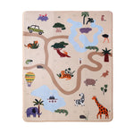 Hakuna Matte Cloud-Soft Baby Play Mat – Safari Edition