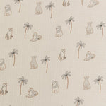 Candide Douillette Newborn: Print Swaddle – Tiger (3-9 Months)