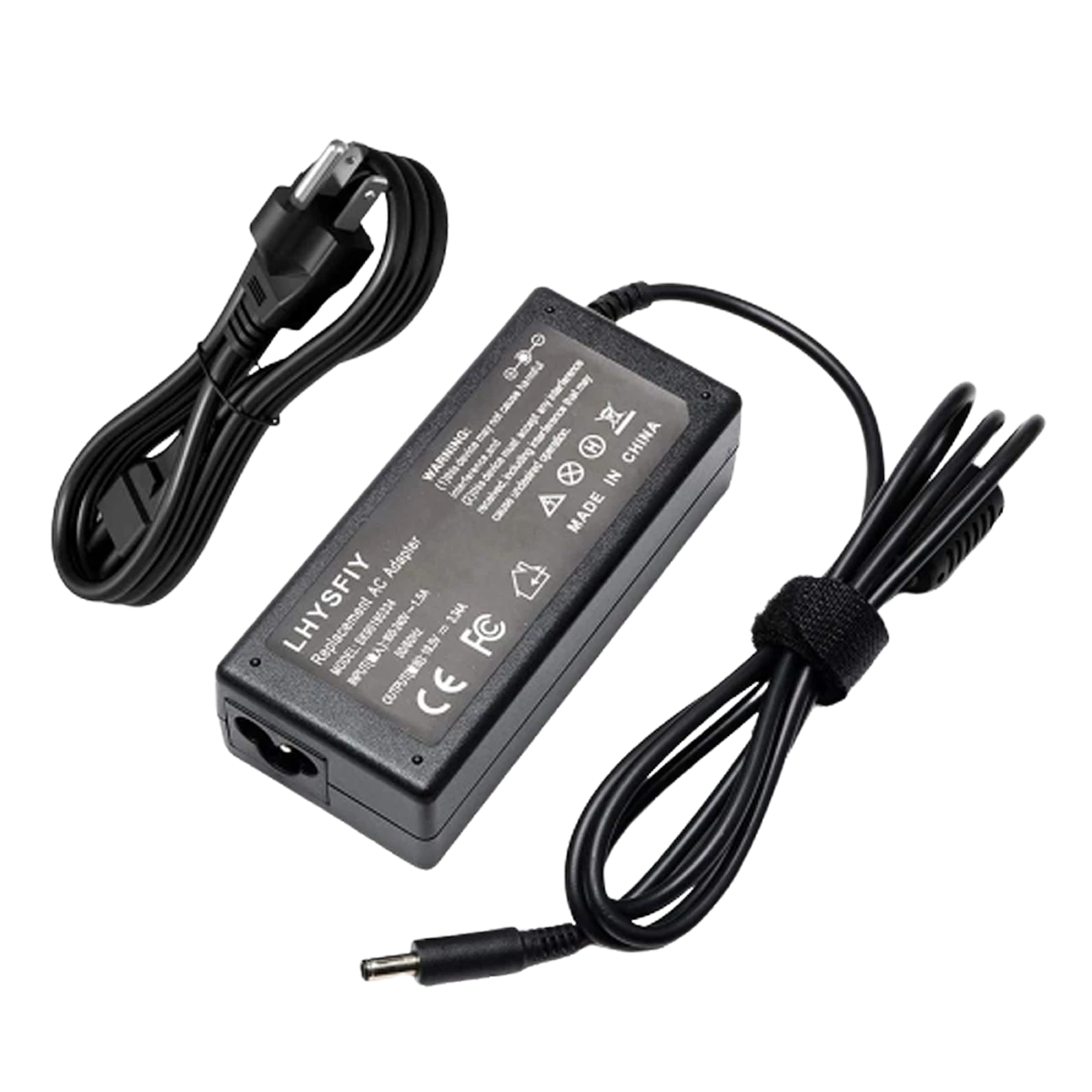 OEM (DEN3344530) DELL 19.5V 3.34A 4.5*3.0 Sense Pin; Original AC Adapter - Black