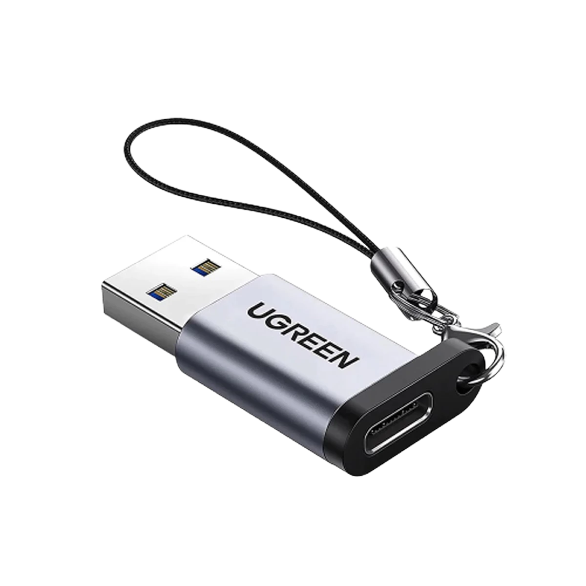 UGreen (50533) USB-3.0 to USB-C Converter (M-F) - Gray