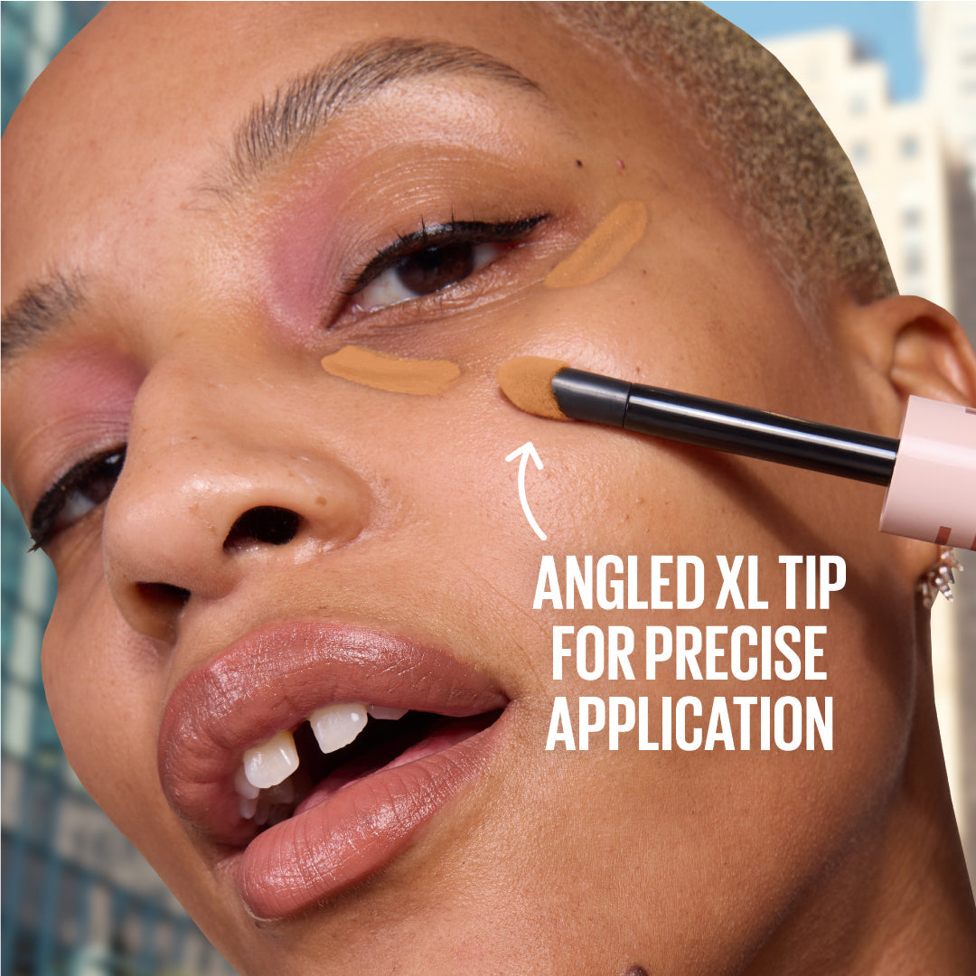 Maybelline Lifter Serum Concealer, Full Coverage, Includes 2% Peptides + Caffeine to Hydrate & Brighten Under Eyes .