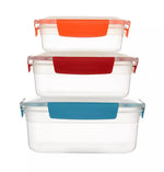 Joseph Joseph Duo Storage Container 3 Pcs Set, Multicolor