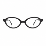 Black eyeglasses oval