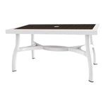 Rattan Table with design