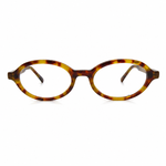 Tortoise eyeglasses oval 