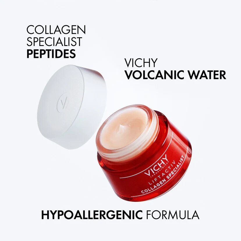 Vichy LiftActiv Collagen Specialist Anti-Aging Day Cream – Firming Moisturizer with Peptides & Vitamin C-3