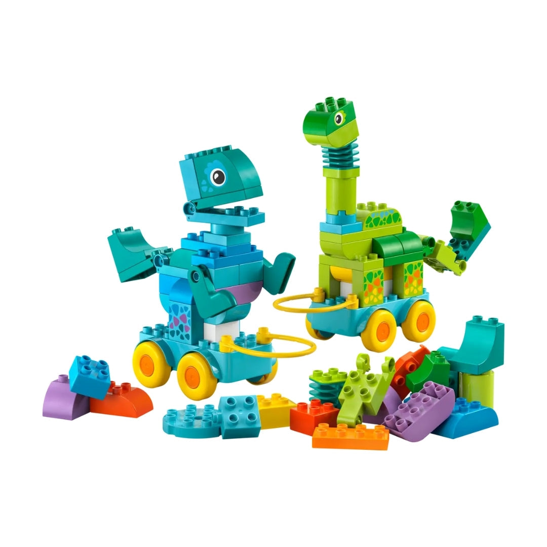 LEGO Duplo 3-in-1 Dinosaur on Wheels - 108 Pcs