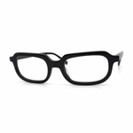 Black rectangular eyeglasses 