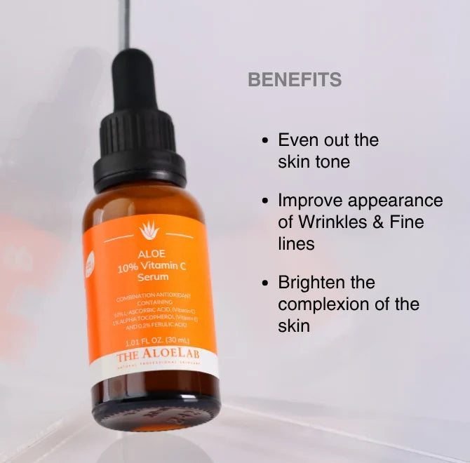 The AloeLab Aloe 10% Vitamin C Serum 30 ml
