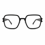 Eyeglasses matt black