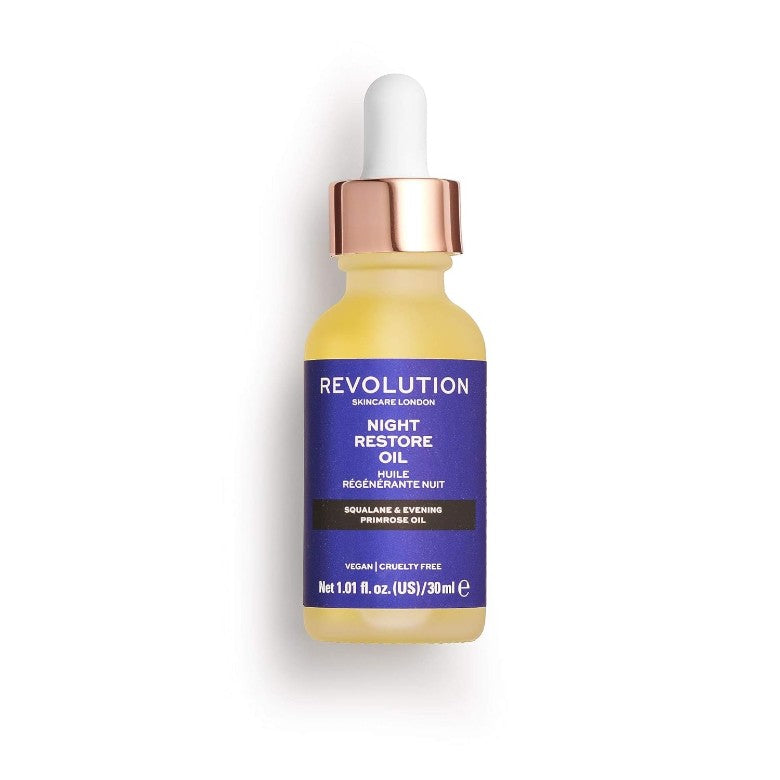 Revolution Skincare-Night Restore Oil | Savonera Lebanon