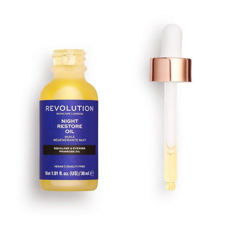 Revolution Skincare-Night Restore Oil | Savonera Lebanon