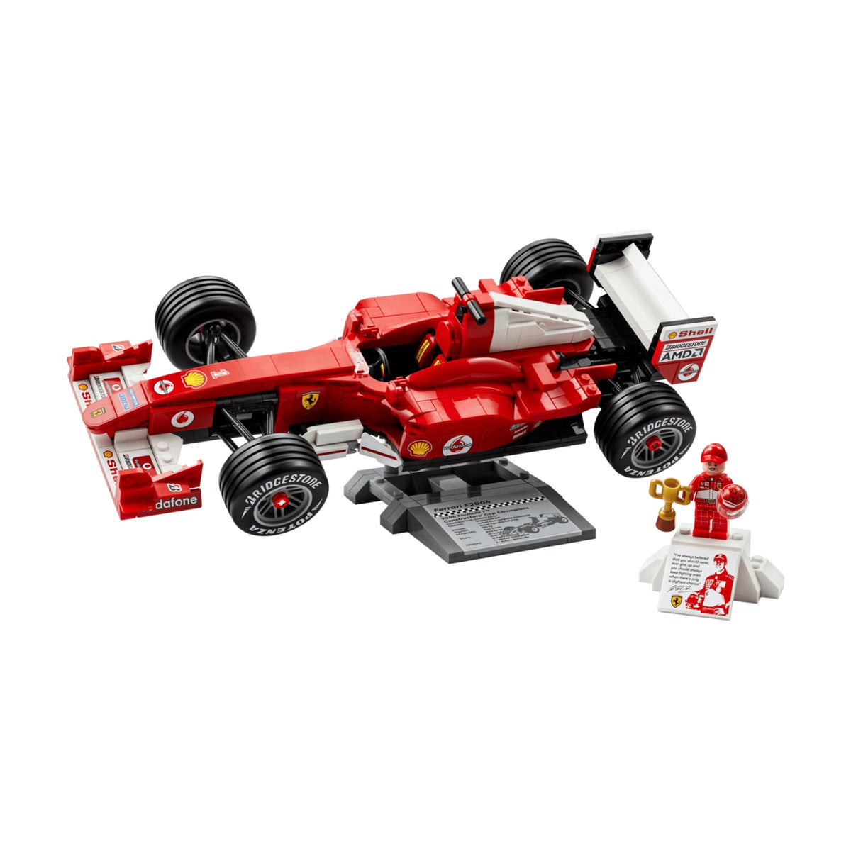 LEGO Ferrari F2004 & Schumacher - 735 pcs